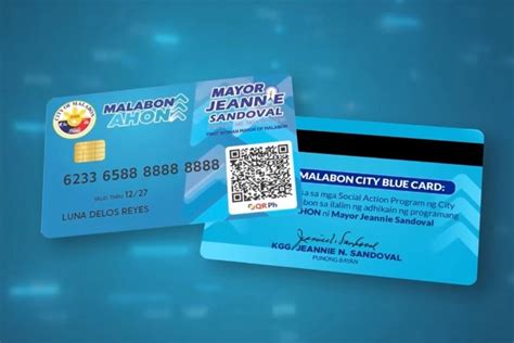 Malabon Ahon Blue Card .